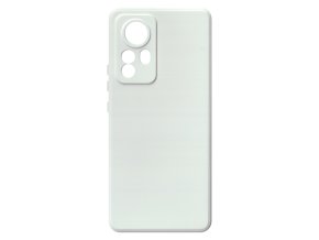 25490 jednobarevny kryt bily na xiaomi mi 12 proxiaomi mi 12 pro 5g white