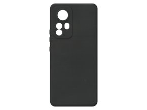 25508 jednobarevny kryt cerny na xiaomi mi 12 proxiaomi mi 12 pro 5g black