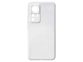 25514 jednobarevny kryt bily na xiaomi mi 12t proxiaomi mi 12t pro white