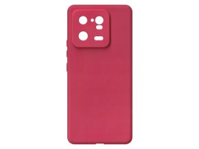 25568 jednobarevny kryt cerveny na xiaomi mi 13 proxiaomi mi 13 pro red