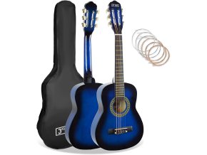 3rd Avenue Dětská klasická kytara 1/4 modrá