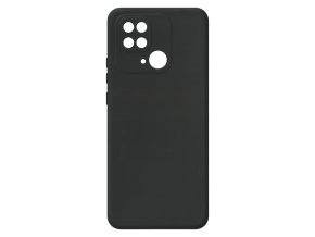 26084 jednobarevny kryt cerny na xiaomi redmi 10cxiaomi redmi 10c black