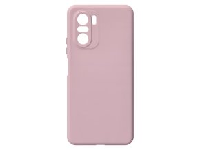26213 jednobarevny kryt piskove ruzovy na xiaomi redmi k40xiaomi redmi k40 pink