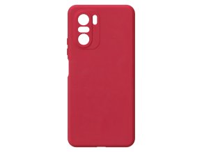 26216 jednobarevny kryt cerveny na xiaomi redmi k40xiaomi redmi k40 red