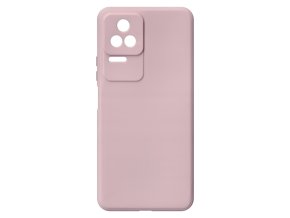 26285 jednobarevny kryt ruzovy na xiaomi poco f4 5g k40sxiaomi poco f4 5g redmi k40s pink