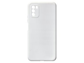 26330 jednobarevny kryt bily na xiaomi poco m3xiaomi poco m3 white