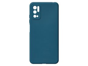 26366 jednobarevny kryt modry na xiaomi poco m3 pro 5gxiaomi poco m3 pro 5g blue