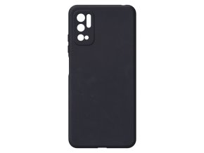 26372 jednobarevny kryt cerny na xiaomi poco m3 pro 5gxiaomi poco m3 pro 5g black