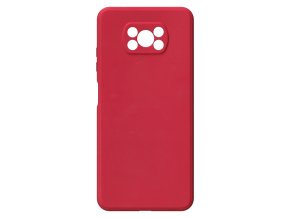 26456 jednobarevny kryt cerveny na xiaomi poco x3xiaomi poco x3 red
