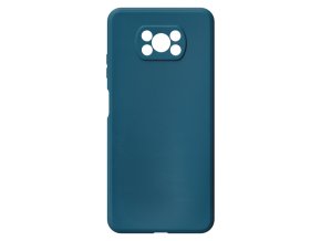 26486 jednobarevny kryt modry na xiaomi poco x3 proxiaomi poco x3 pro blue