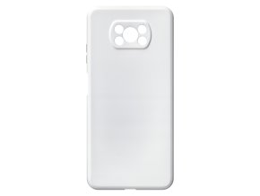 26498 jednobarevny kryt bily na xiaomi poco x3 nfcxiaomi poco x3 nfc white
