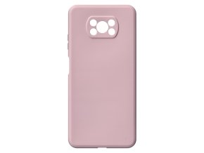 26501 jednobarevny kryt piskove ruzovy na xiaomi poco x3 nfcxiaomi poco x3 nfc pink