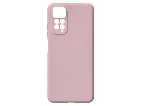26981 jednobarevny kryt piskove ruzovy na xiaomi note 11xiaomi note 11 pink