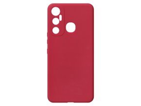 29299 jednobarevny kryt cerveny na infinix 11 x662binfinix 11 x662b red