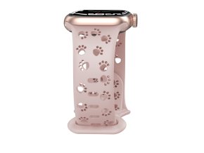 Řemínek s perforovanými pacičkami pro Apple Watch 38/40/41/42(S10)mm (Barevná varianta Oranžový)
