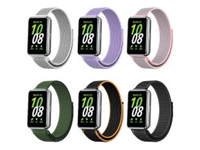 Nylonový řemínek pro Samsung Galaxy Fit 3 (Barevná varianta Šedý)