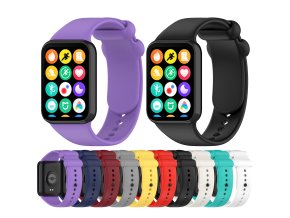 Jednobarevný náhradní náramek Mi Band 8 PRO (Barva náramku Černá)