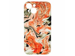 60288 kryt oranzovy mramor pro iphone 15 plus