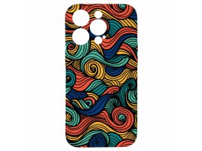 60546 kryt barevne vlny pro iphone 15 pro