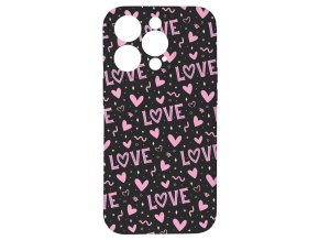 60759 kryt love cerny pro iphone 15 pro