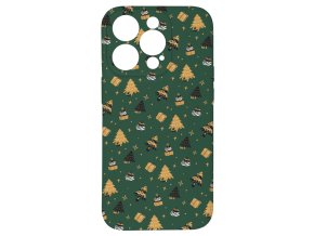 60801 kryt vanocni stromky s darky pro iphone 15 pro