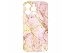 60888 kryt ruzovo zlaty mramor pro iphone 15 pro max