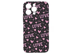 61059 kryt love cerny pro iphone 15 pro max