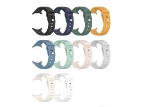 Jednobarevný řemínek pro Samsung Galaxy Watch Ultra (Barva náramku Bílá)