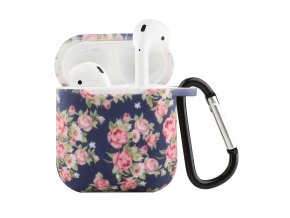 Vzorovaný obal s karabinou pro AirPods 1/2 (typ 2)