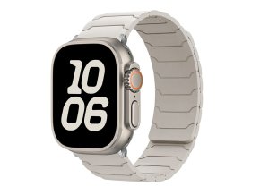 Silikonový magnetický řemínek pro Apple Watch 38/40/41/42(S10)mm (Barva Černo-oranžový)