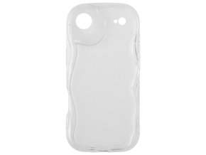 68243 1 silikonovy vlnkovany pruhledny kryt pro iphone 17 air