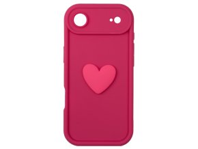 68282 1 silikonovy ruzovy kryt s 3d srdickem pro iphone 17 air