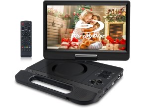 FANGOR 10,1'' přenosný a otočný Blu-ray / DVD přehrávač