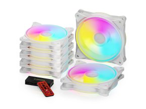 AsiaHorse PC 120mm RGB ventilátor / 6 ks