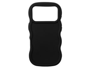 69014 vlnkovany cerny kryt pro iphone 17 pro max