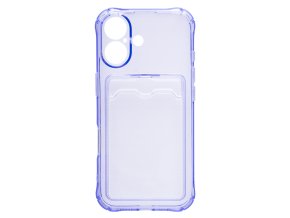 69386 silikonovy fialovy kryt s penezenkou pro iphone 17