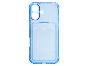 69389 silikonovy modry kryt s penezenkou pro iphone 17