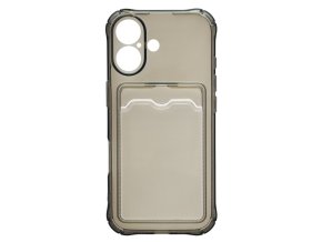 69392 silikonovy cerny kryt s penezenkou pro iphone 17