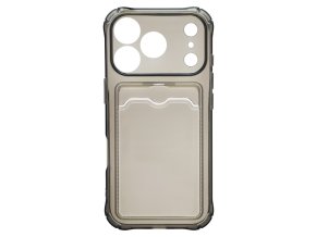 69395 silikonovy cerny kryt s penezenkou pro iphone 17 pro