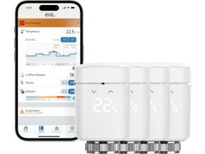 Eve Termo (matné), smart termostat / 4ks