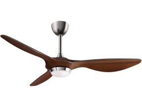 reiga - stropní světlo s ventilátorem / hnědý