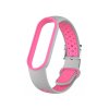 Náhradní náramek Mi band 3/4 EF (Barva TmavěModro-Bílá, Pro Přístroj Xiaomi Mi band 3/4/5/6)