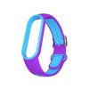 Náhradní náramek Mi band 3/4 EF (Barva TmavěModro-Bílá, Pro Přístroj Xiaomi Mi band 3/4/5/6)