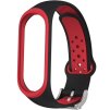 Náhradní náramek Mi band 3/4 EF (Barva TmavěModro-Bílá, Pro Přístroj Xiaomi Mi band 3/4/5/6)