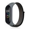 Náhradní náramek Mi band 3/4/5/6/7 SportNylon (Barva Šedá, Pro Přístroj Xiaomi Mi band 3/4/5/6/7)