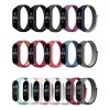 Náhradní náramek Mi band 3/4/5/6/7 SportNylon (Barva Šedá, Pro Přístroj Xiaomi Mi band 3/4/5/6/7)