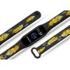 Náhradní náramek Mi band 3/4/5/6/7 Peří žluté (Barevná varianta Bílá, Pro Přístroj Xiaomi Mi Band 7)