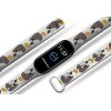 Náhradní náramek Mi band 3/4/5/6/7 Ježek (Barevná varianta Bílá, Pro Přístroj Xiaomi Mi Band 7)