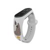 Náhradní náramek Mi band 3/4/5/6/7 Ježek (Barevná varianta Bílá, Pro Přístroj Xiaomi Mi Band 7)