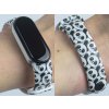 Náhradní náramek Mi band 3/4/5/6/7 Pandy (Barva Vícebarevná, Pro Přístroj Xiaomi Mi Band 7)